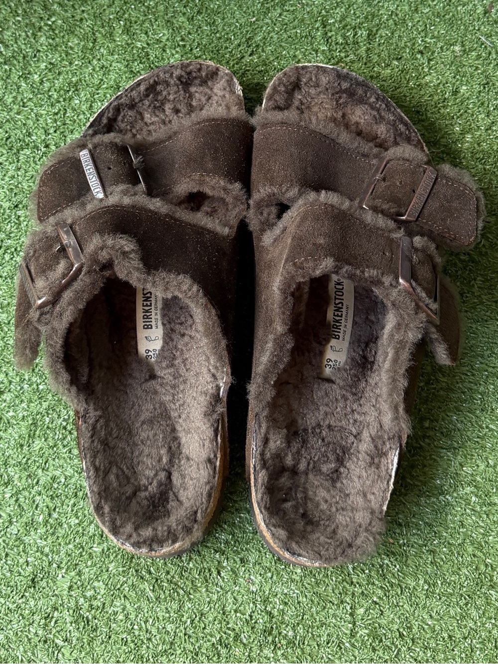 Birkenstock Arizona Shearling Women’s Sandals